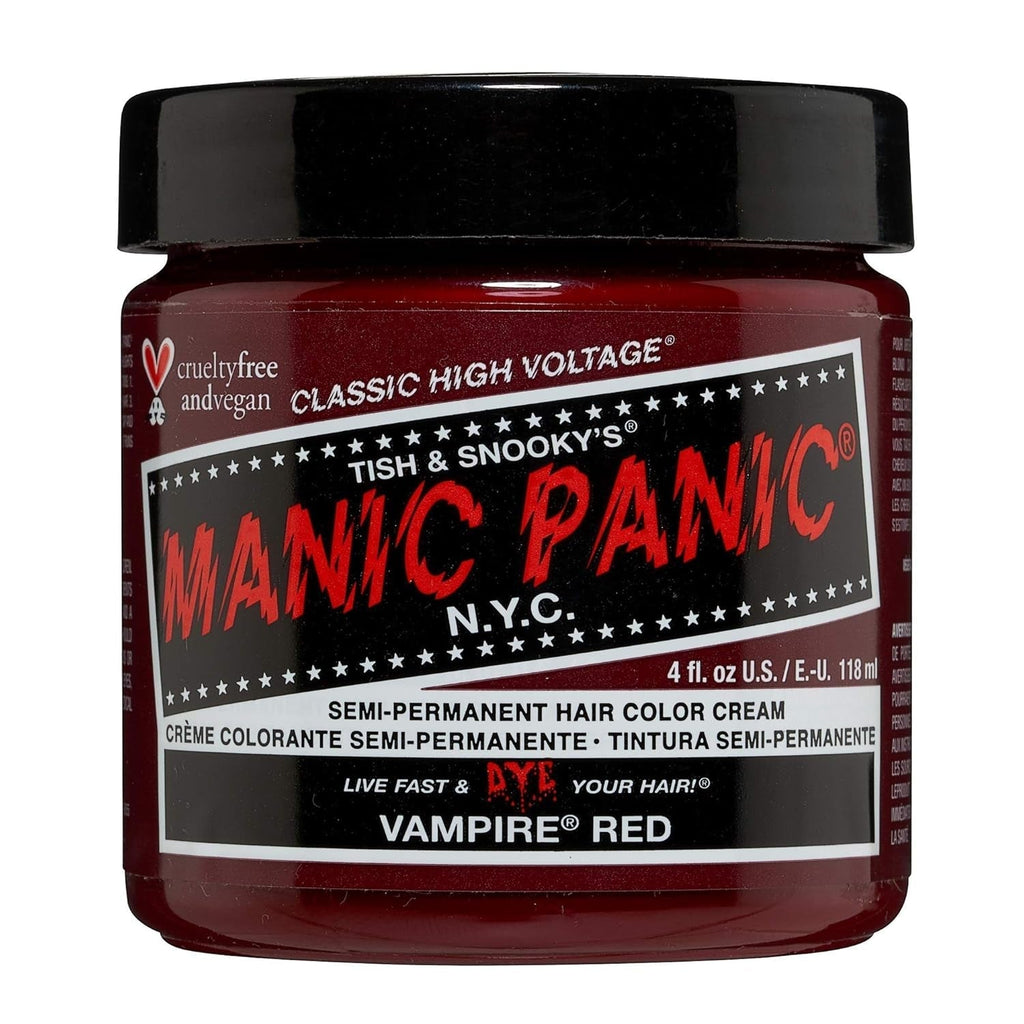 Manic Panic Electric Lizard Classic Cream, vegan, fără cruzime, vopsea de păr verde semipermanentă 118ml