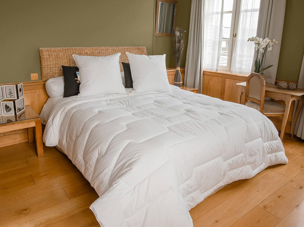 Plapumă 240 X 220 Cm | Bumbac organic și lână Merino | Cald Lavabil la mașină la 30 °C Plapumi si pilote Naty Shop