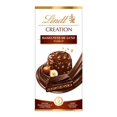 Lindt Chocolate Creation Haselnuss De Luxe Fine Dark, 150 Gramm Naty Shop Schokoladenbonbons 150 Gramm Haselnuss De Luxe