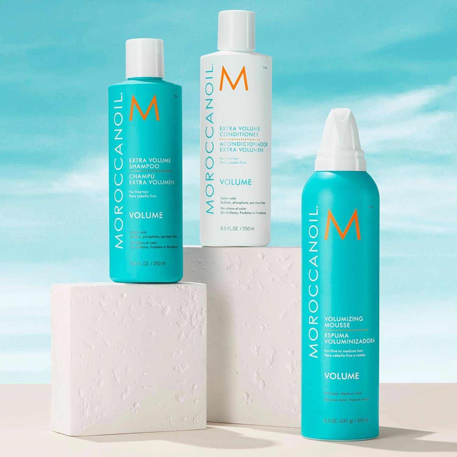 Moroccanoil, Șampon extra volum, 250ml Duș și baie Naty Shop
