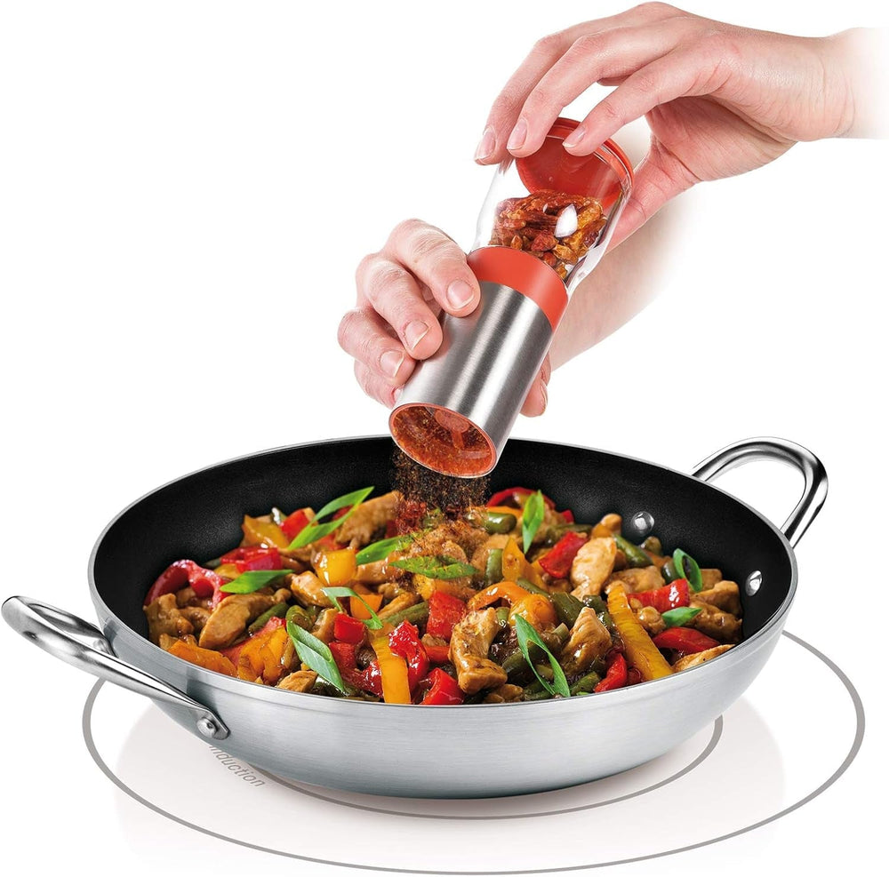 Pfeffermühle mit Edelstahlreibe Rasnites und Slicer Naty Shop