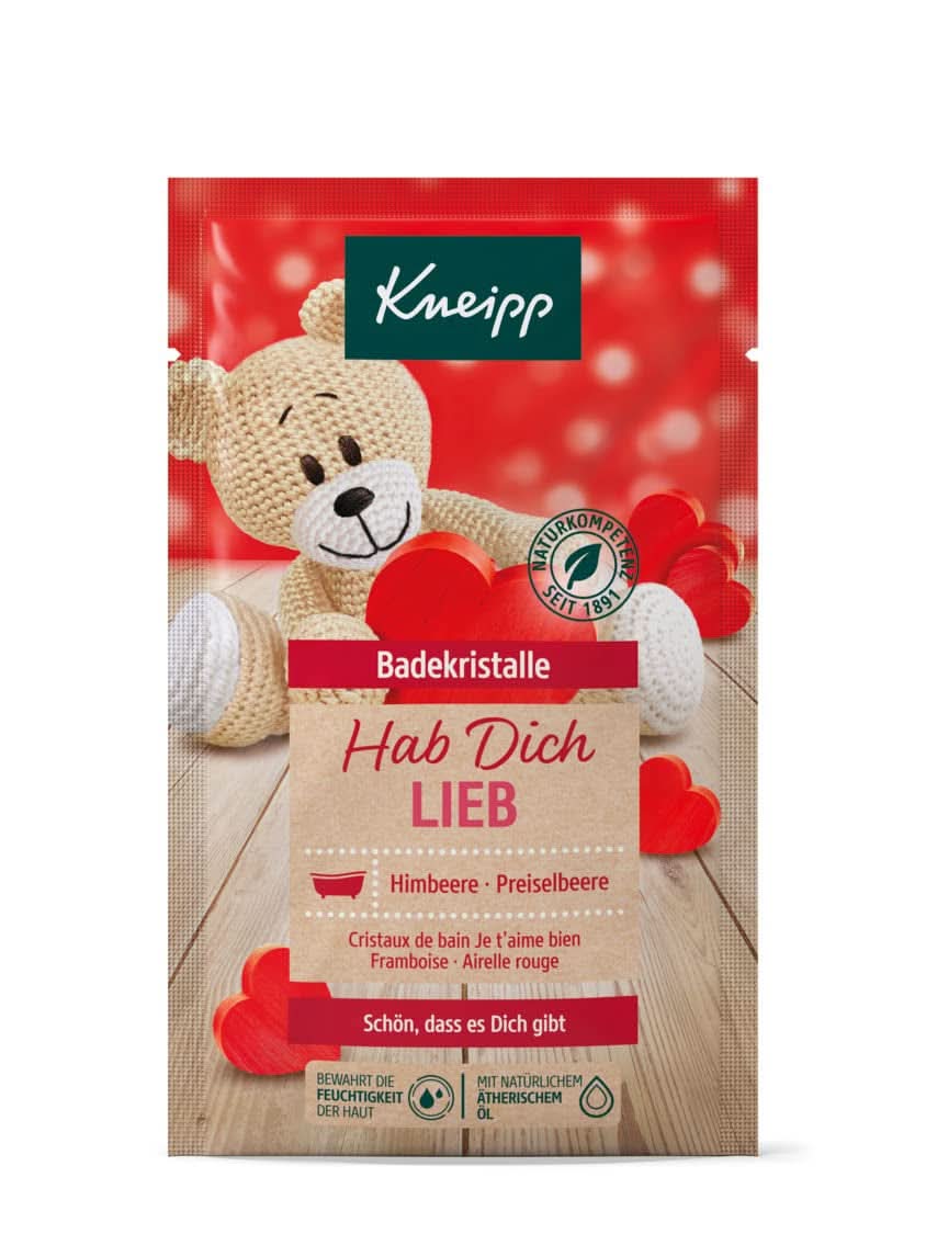 Kneipp, Badesalz, Himbeere und Cranberry, 60 Gramm Dusche und Bad Naty Shop 60 Gramm Fruchtig