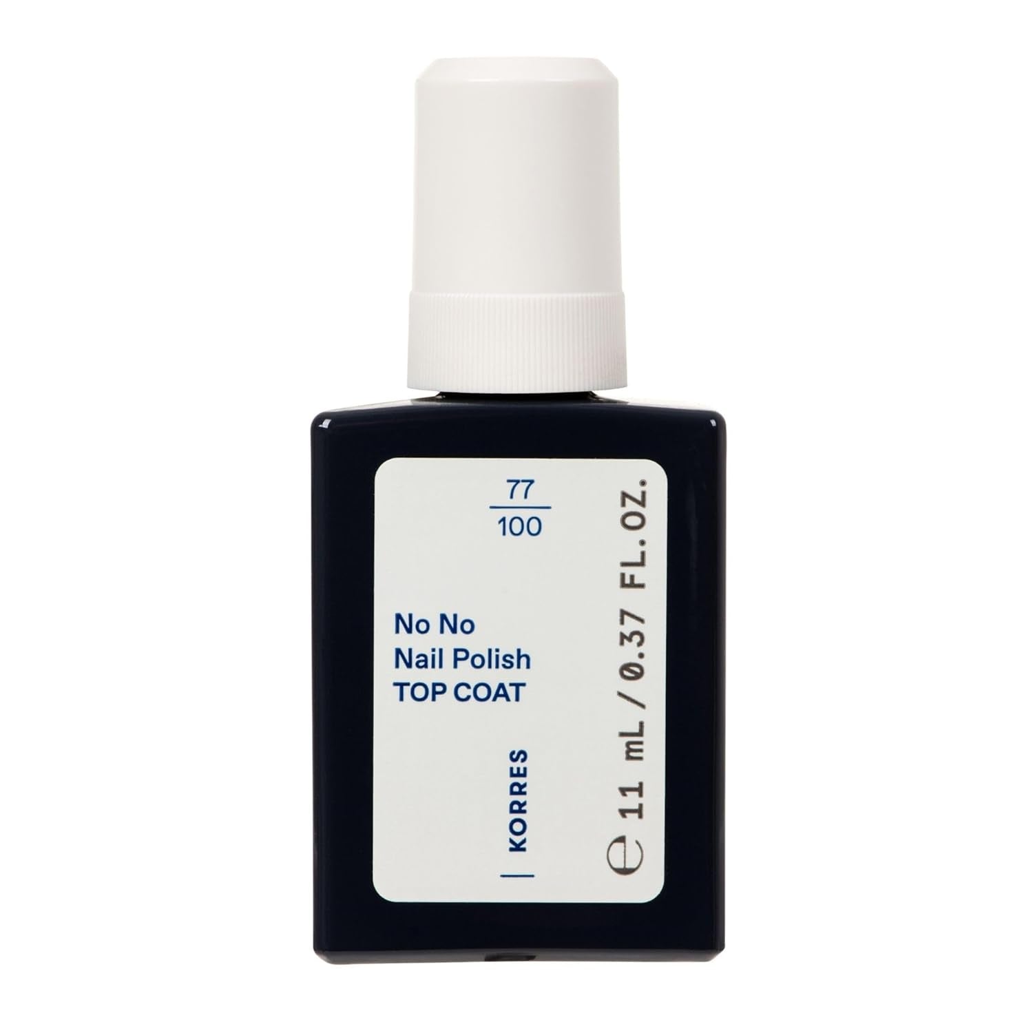 Bază de ojă KORRES No No - bază vegană 10% fără eliberare, pentru o culoare de lungă durată, rezistentă la ciobire, 11 ml - unghii îngrijite natural, fără substanțe nocive