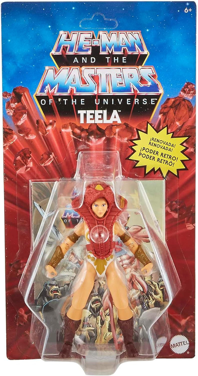 Masters of the Universe GNN91 – Origins Actionfigur (14 cm) Teela, Actionfigur zum Spielen und Sammeln ab 6 Jahren. Actionfiguren Naty Shop