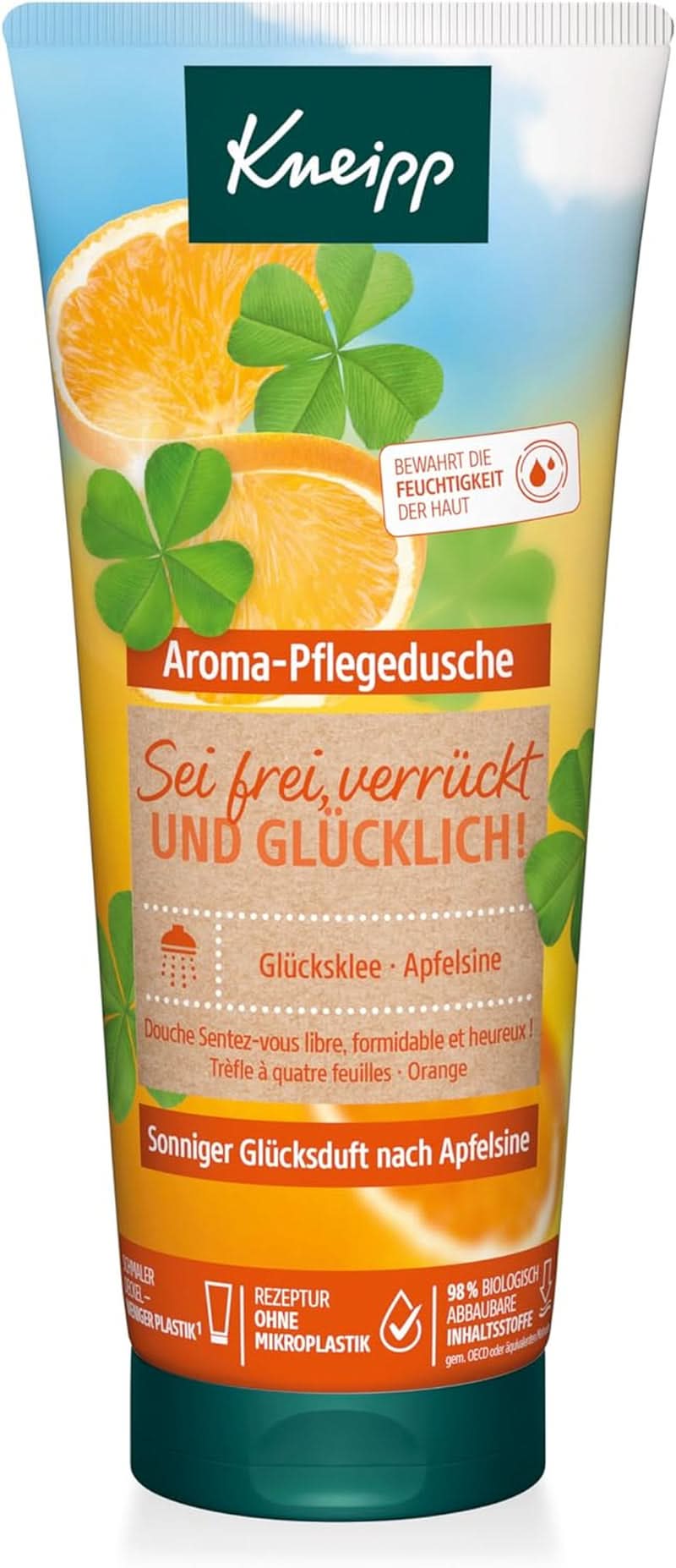 Kneipp Aroma, Gel de dus, Hidratant, 200 ml Duș și baie Naty Shop 200 ml Single