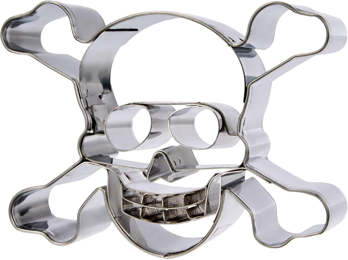 Städter craniu 9 cm oțel inoxidabil, argintiu