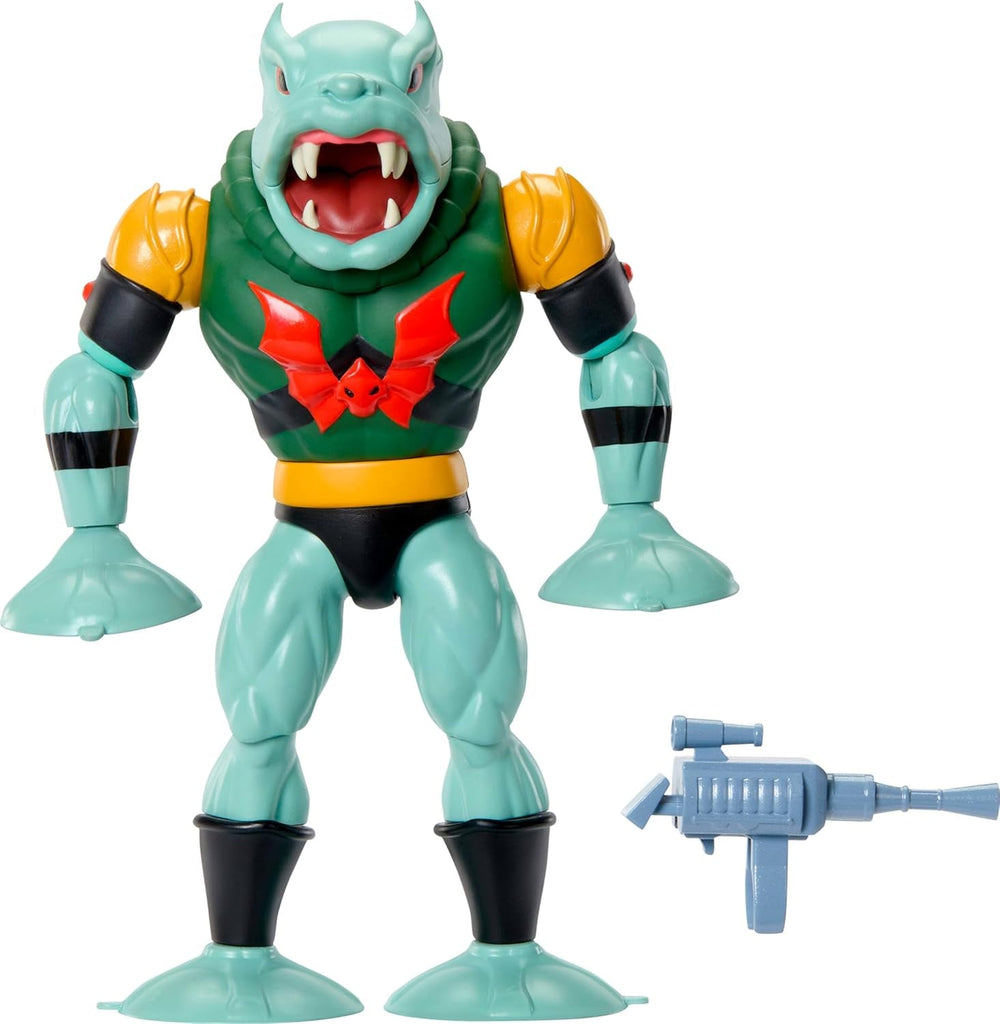 Masters of the Universe Origins Actionfigur Leech aus der Cartoon Collection, ca. 14 cm großes Saugmonster aus der TV-Serie der 1980er Jahre, sehr detailliertes Design und Zubehör, JBM83 Actionfiguren Naty Shop Standardtitel