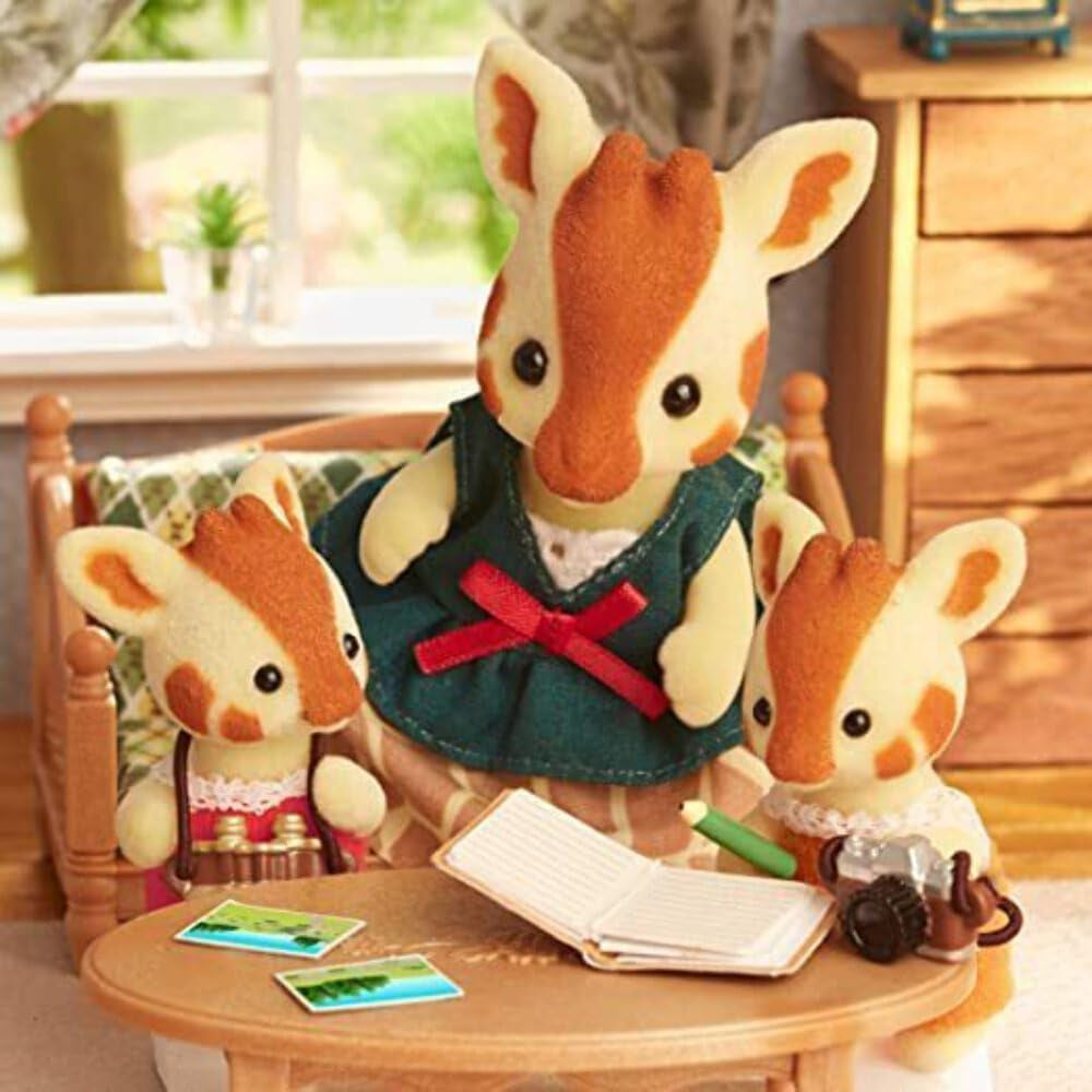 Sylvanian Families 5639 Giraffen Familie - Figuren für Puppenhaus