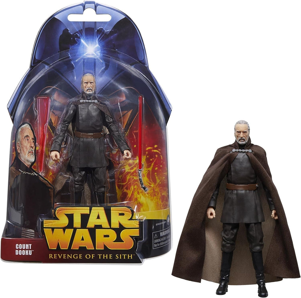 Star Wars The Black Series Count Dooku, Star Wars: Die Rache der Sith 20 Jahre Sammler-Actionfigur (15 cm) Actionfiguren Naty Shop