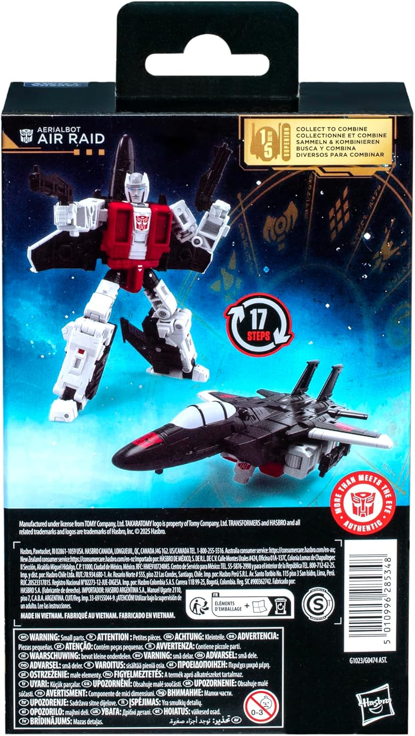 Transformers Age of the Primes Deluxe-Klasse Aerialbot Air Raid Actionfigur Actionfiguren Naty Shop
