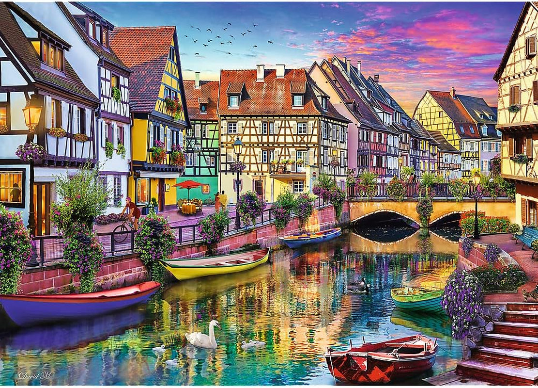 Trefl 27118 Puzzle, Colmar, Franța, 2000 piese, Pentru copii cu vârsta de peste 12 ani Puzzle Naty Shop