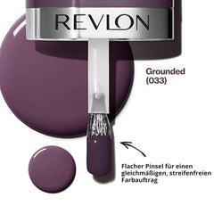 Oja Revlon Ultra HD SNAP!, culoare lucioasă pentru unghii, formulă 100% vegană, nu necesită bază sau top coat, 033 Grounded, 8 ml