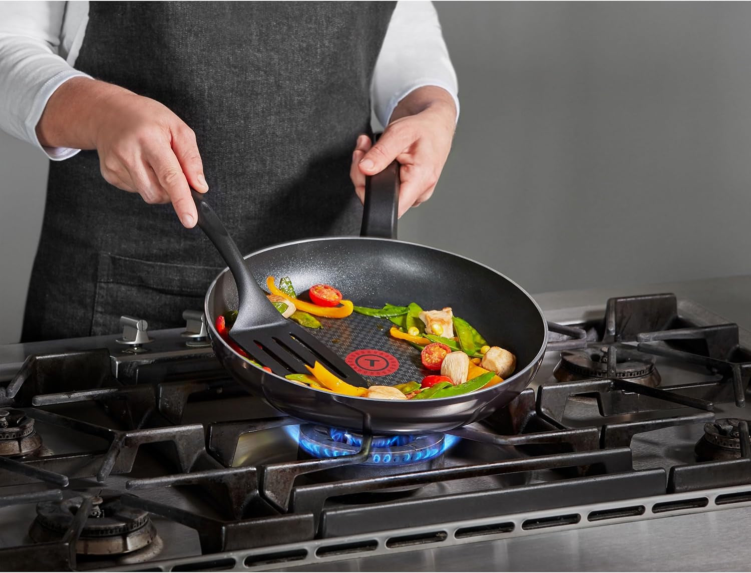 Tefal D52606 Resist, acoperire antiaderentă din titan Oale si Tigai Naty Shop
