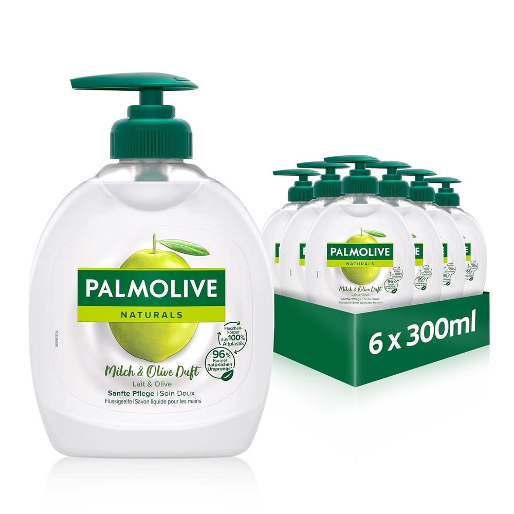 Palmolive Flüssige Handseife, Set 6 x 300 ml Naty Shop Standardtitel