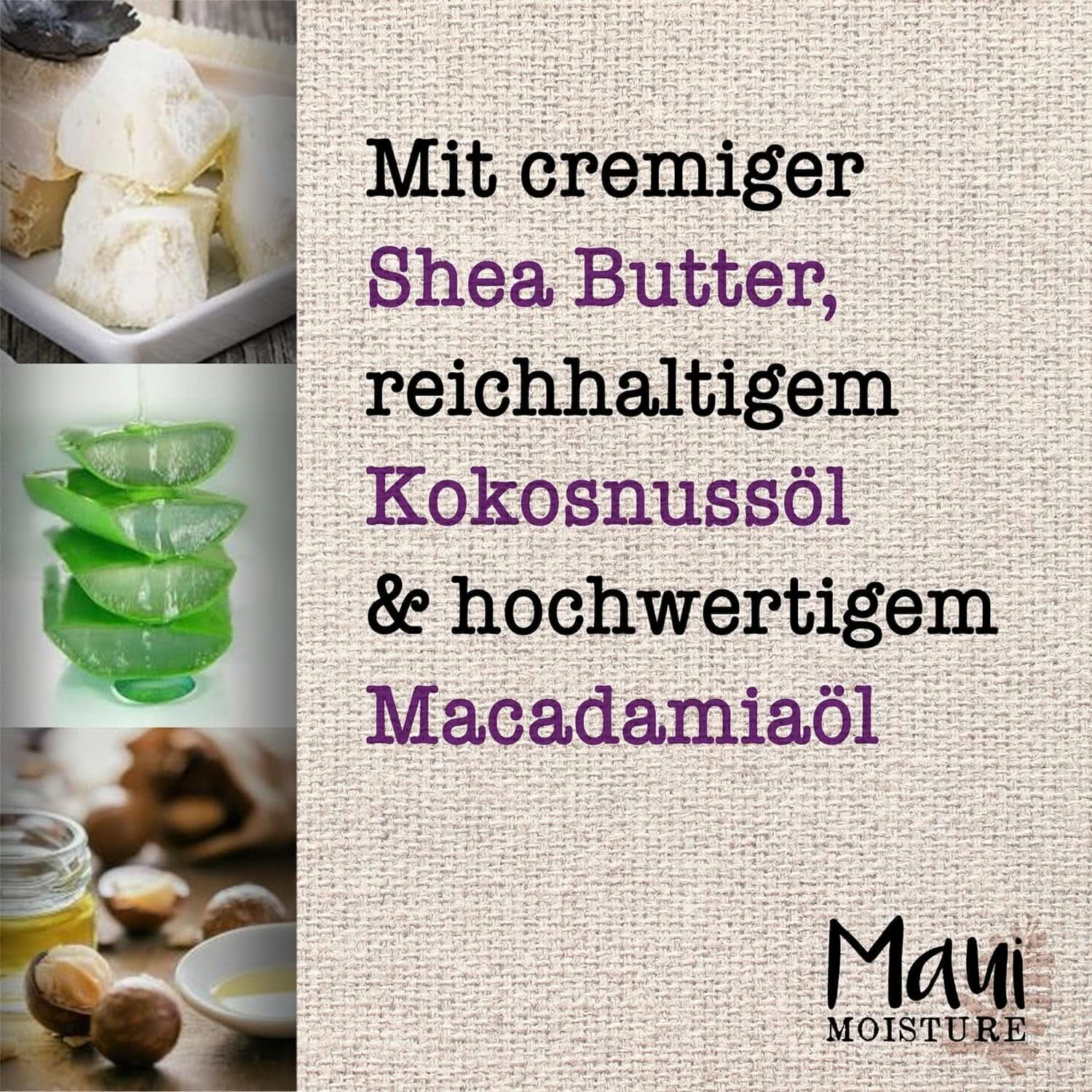 Maui Moisture Revive & Hydrate + Sheabutter, Shampoo oder Spülung, 385 ml Dusche & Bad Naty Shop