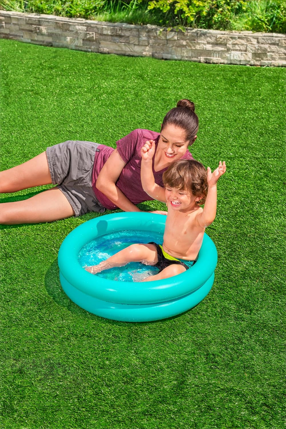 Piscină pentru copii Bestway Ø 61 x 15 cm, asortată