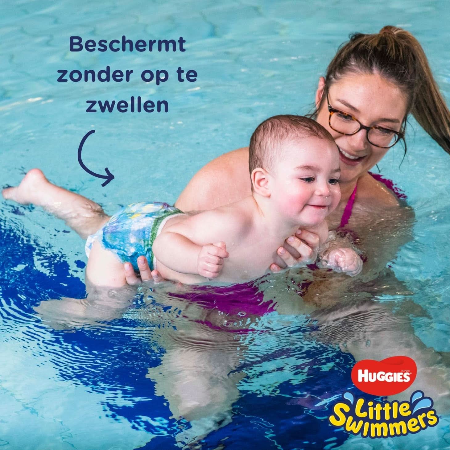 Huggies Little Swimmers Einweg-Schwimmwindeln Größe 2–3 – 36 Hosen Total Mom & Baby Naty Shop