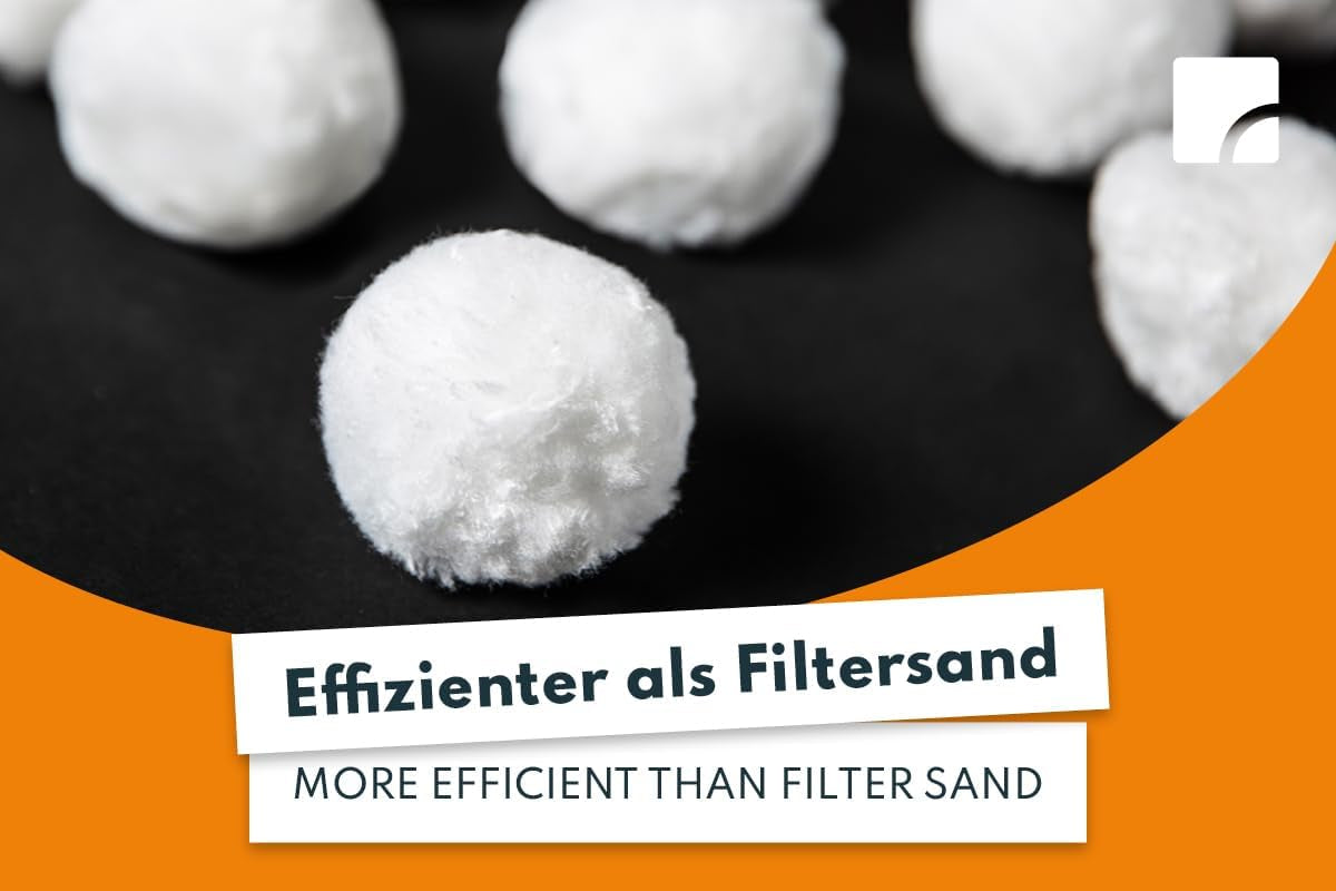 Bile filtrante Steinbach – 040050 – Bile filtrante de curățare pentru piscine – Compatibile cu toate sistemele standard de filtrare cu nisip – 700 g – Ambalaj Steinbach
