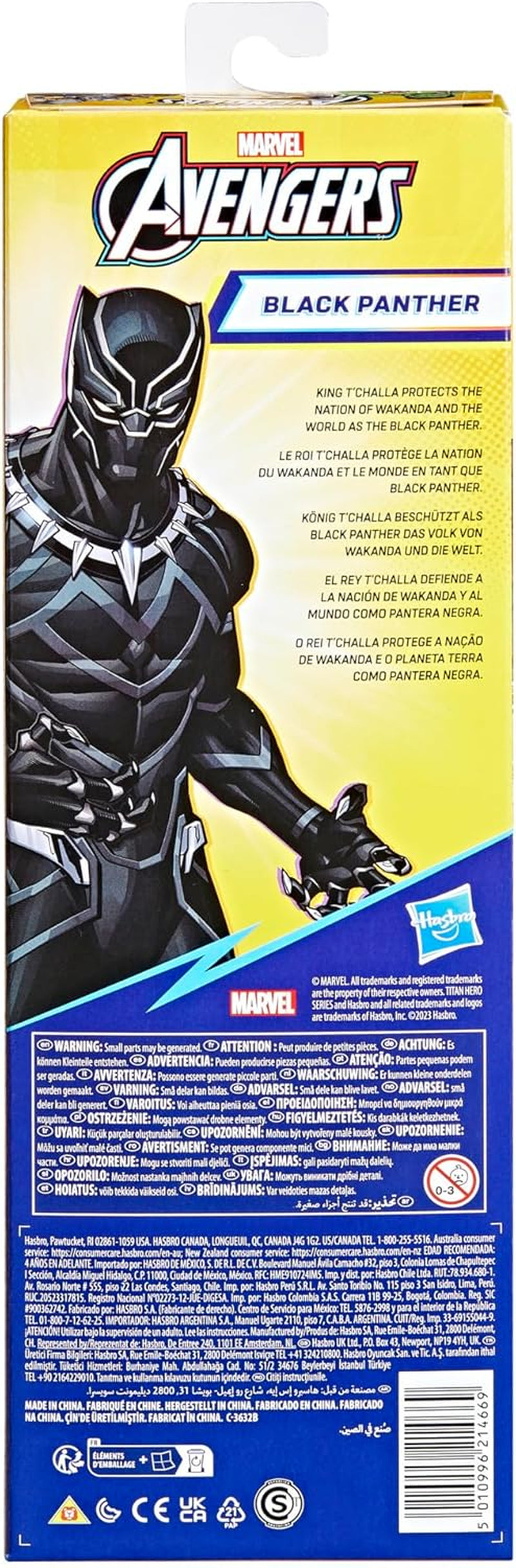 Marvel Avengers Titan Hero Series Black Panther, 30 cm große Actionfigur. Actionfiguren Naty Shop