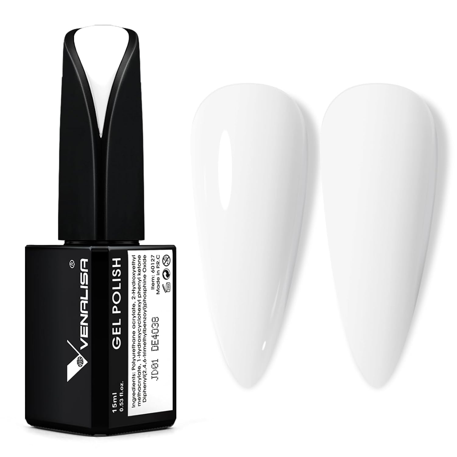 VENALISA Oja UV Coral Orange 15ml Oja Gel Pentru Lampa UV De Unghii Transparent Coral Orange Oja Gel Modele De Unghii Pentru Design De Unghii DIY