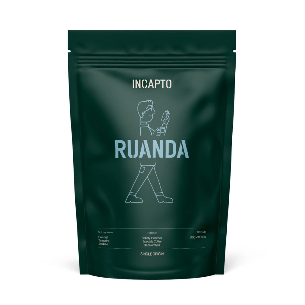 Boabe de cafea speciale Incapto | Origine unică Mexic | Espresso 100% Arabica | Cafea de specialitate 82 puncte SCA | Boabe de cafea prăjite tradițional | Plantație Chiapas, Ethichub Cafea Naty Shop 1 Kg Rwanda