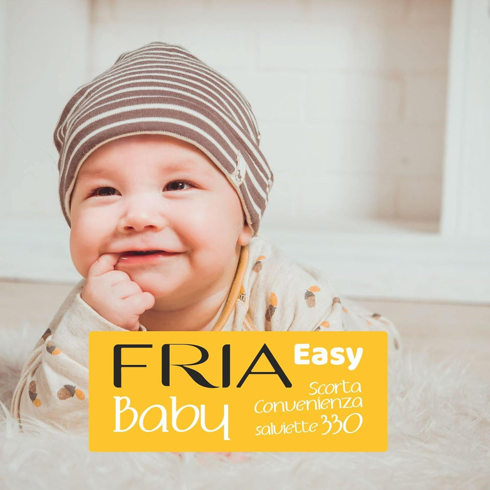Șervețele umede Easy Baby, cu aloe vera și extract de miere cu efect hidratant pentru piele, testate dermatologic, pachet de 330 de șervețele