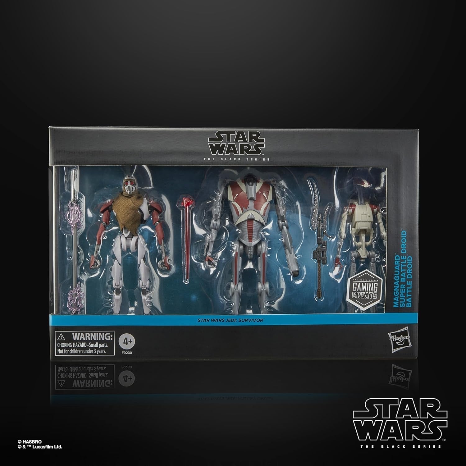 Star Wars Black Series Magna Raider, Super Battle Droid, Jedi Battle Droid: Survivor Actionfiguren 3er-Pack, Maßstab 15 cm Actionfiguren Naty Shop