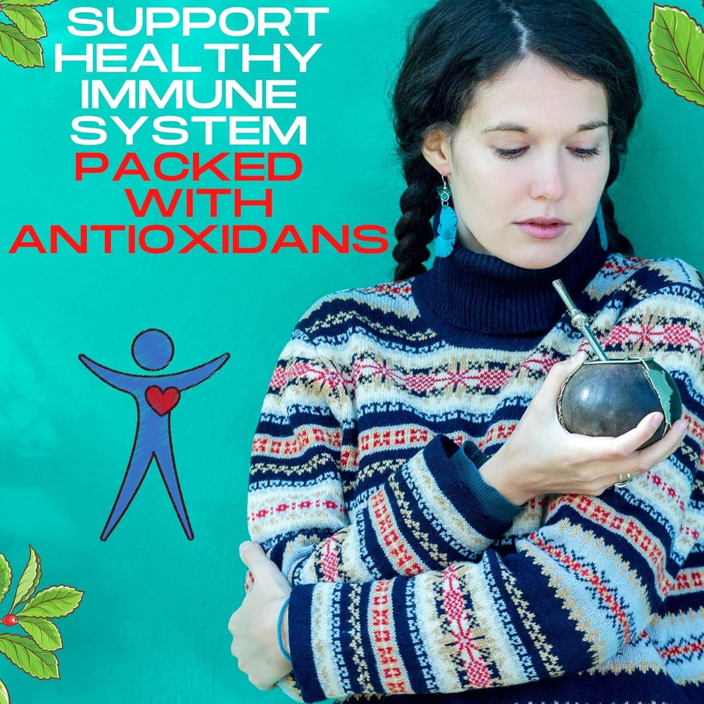 El Pajaro Mas IQ Limitada 400 g | Ceai mate paraguayan puternic | Cu frunze, crenguțe și praf | Cu ginkgo biloba, guarana, camu camu, bacopa monnieri, cactus