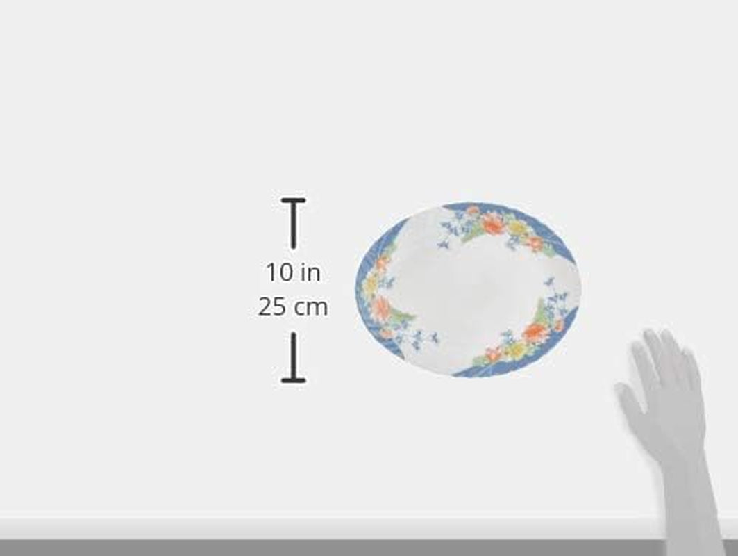 Florine Tafelservice Mit Blumen, Glas, Mehrfarbig, 33 X 33 X 31 Cm Tableware sets Naty Shop