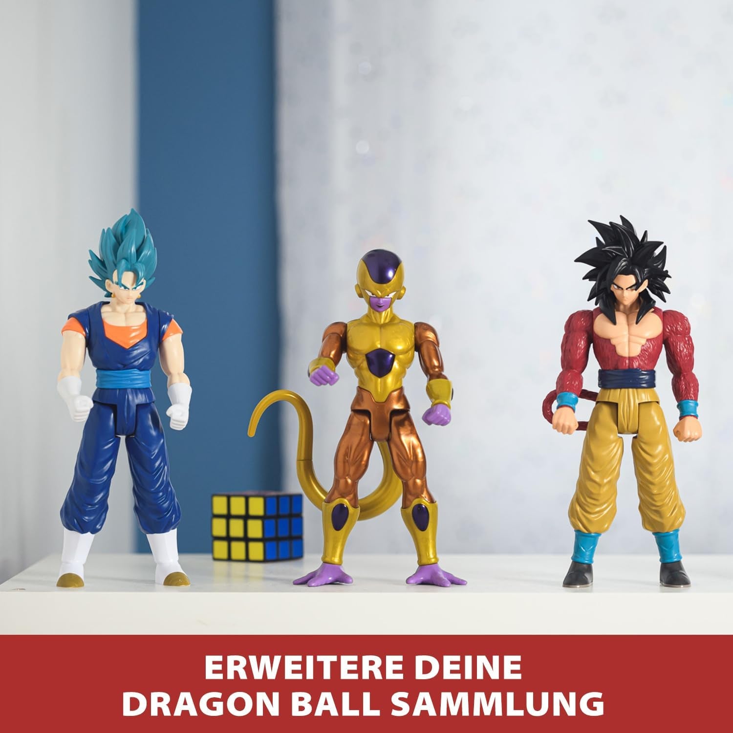 BANDAI – Dragon Ball Super – Golden Frieza – Limit Breaker Figur 30 cm – Offizielle Lizenz von Dragon Ball – Große bewegliche Frieza-Figur – Frieza-Figur – Spielzeug für Kinder ab 4 Jahren – 36733 Actionfiguren Naty Shop