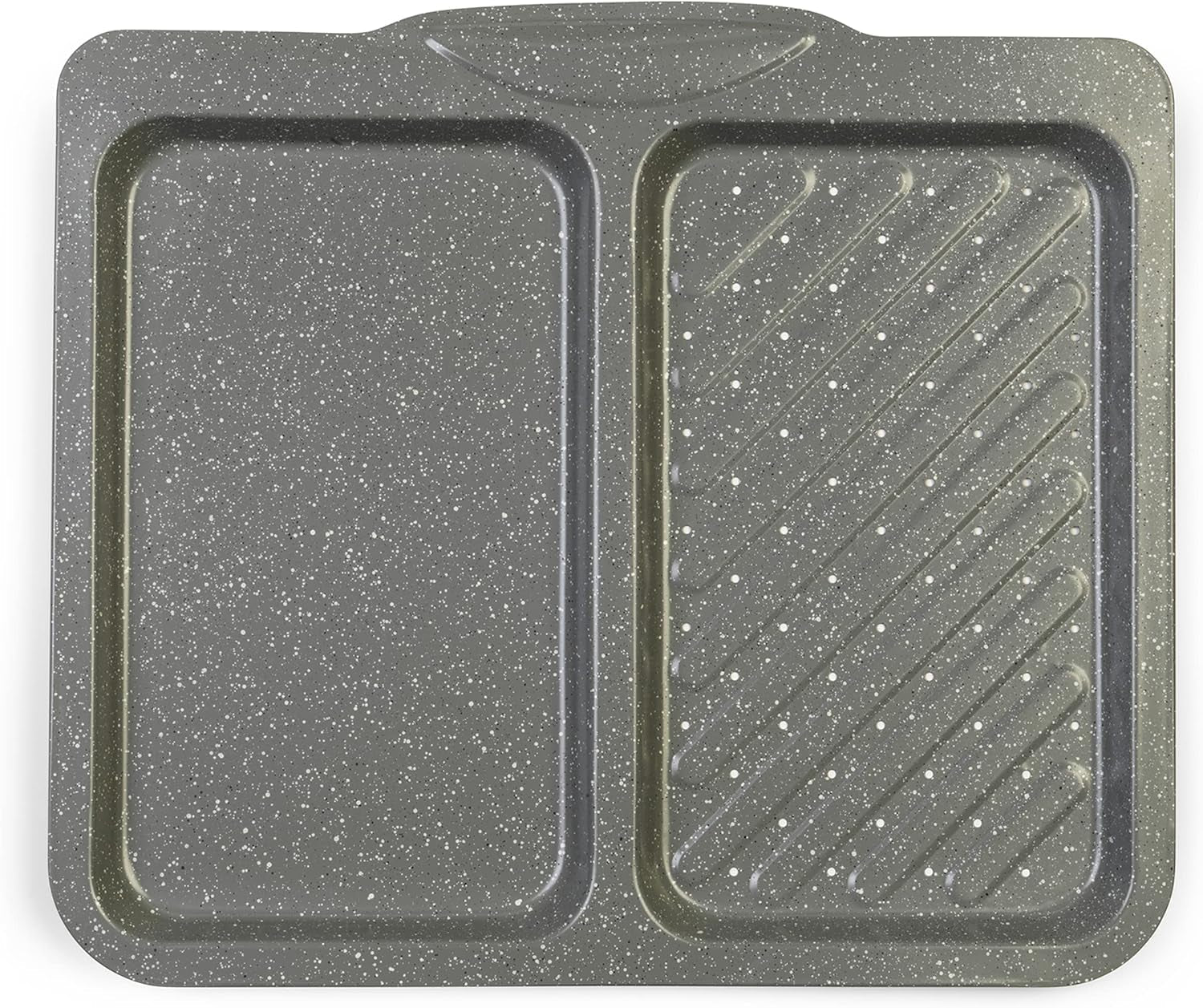 Salzbehälter, Backbleche, verschiedene Formen und Größen, grau Formen und Backbleche Naty Shop Geteiltes Backblech