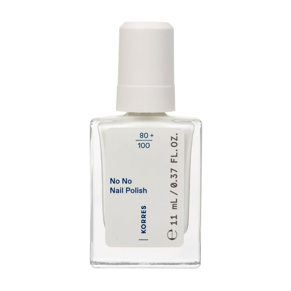 Bază de ojă KORRES No No - bază vegană 10% fără eliberare, pentru o culoare de lungă durată, rezistentă la ciobire, 11 ml - unghii îngrijite natural, fără substanțe nocive