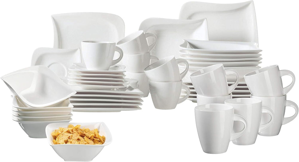 Mäser La Musica Serie, Kombiservice, Porzellangeschirr-Sets Naty Shop Kombiservice 42-tlg.