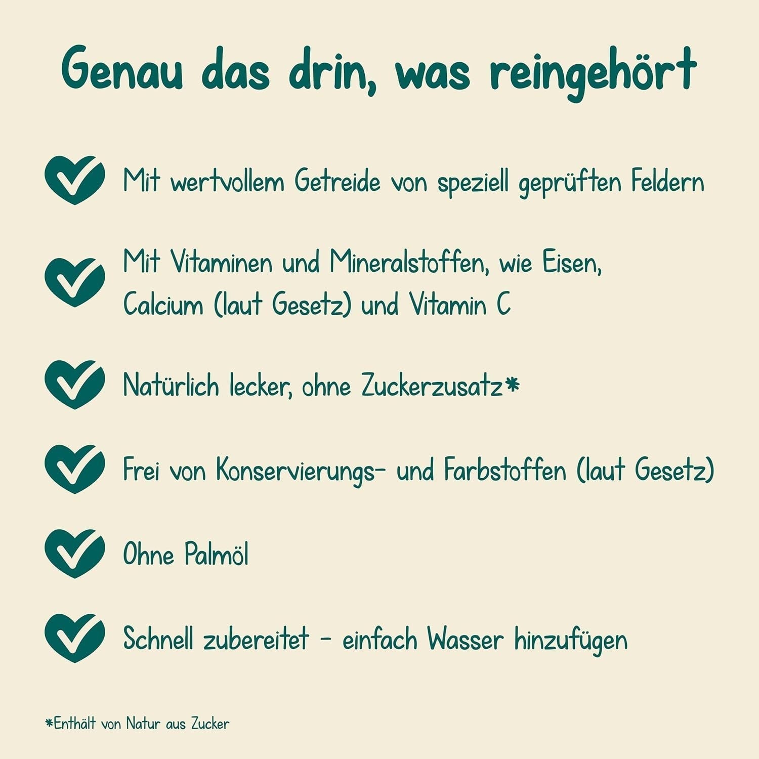 Milupa Milchbrei Vollkornfrüchte – Brei für Kinder ohne Palmöl, ab 6 Monaten – 4 X 400 G (2er Pack) Mutter und Kind Naty Shop
