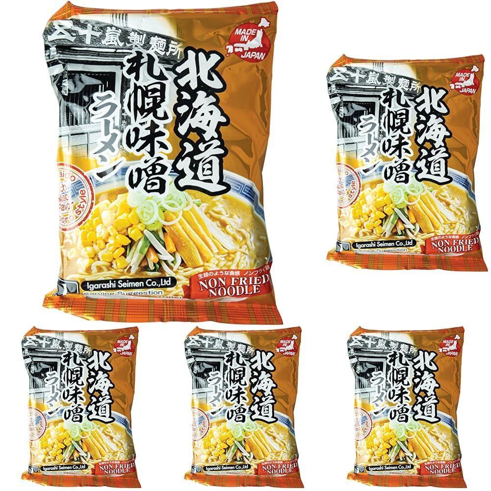 Nudeln, Instant-Ramen mit Miso-Sauce (Sapporo Miso Ramen) – 1 x 108 g