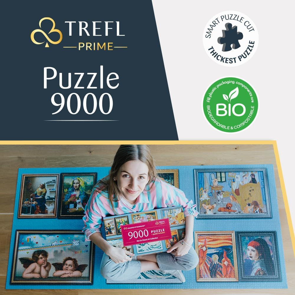 UFT Puzzle 9000 - Colecția de artă clasică Puzzle Naty Shop