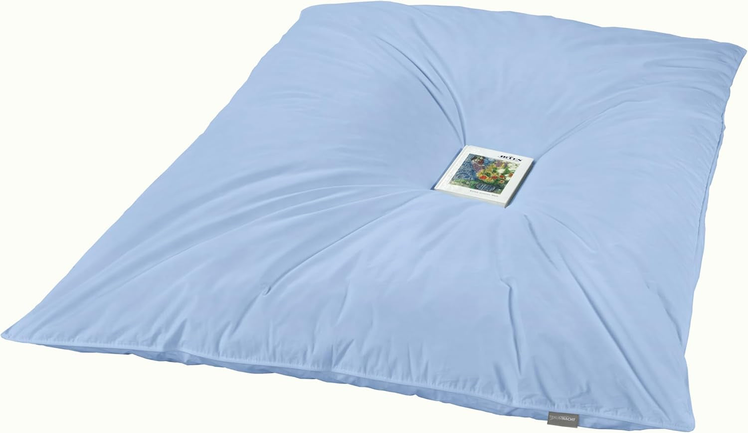 Traumnacht Retro-Luftpolsterdecke mit 100 % Entenfederfüllung, 135 x 200 cm, Daunenneigung, hergestellt nach dem deutschen Qualitätsstandard Quilts und Quilts Naty Shop Default Titel