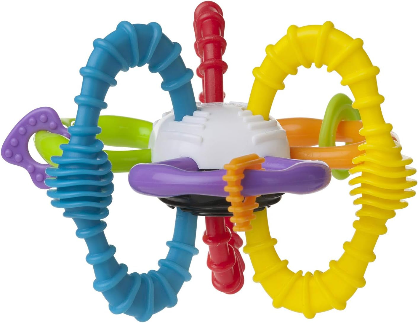 Playgro minge zornăitoare pentru copii - minge zornăitoare pentru copii - minge zornăitoare pentru copii - minge zornăitoare - abilități motorii - jucărie pentru copii - abilități motorii pentru copii - colorat Jucarii Bebe Naty Shop Bend și Twist Ball
