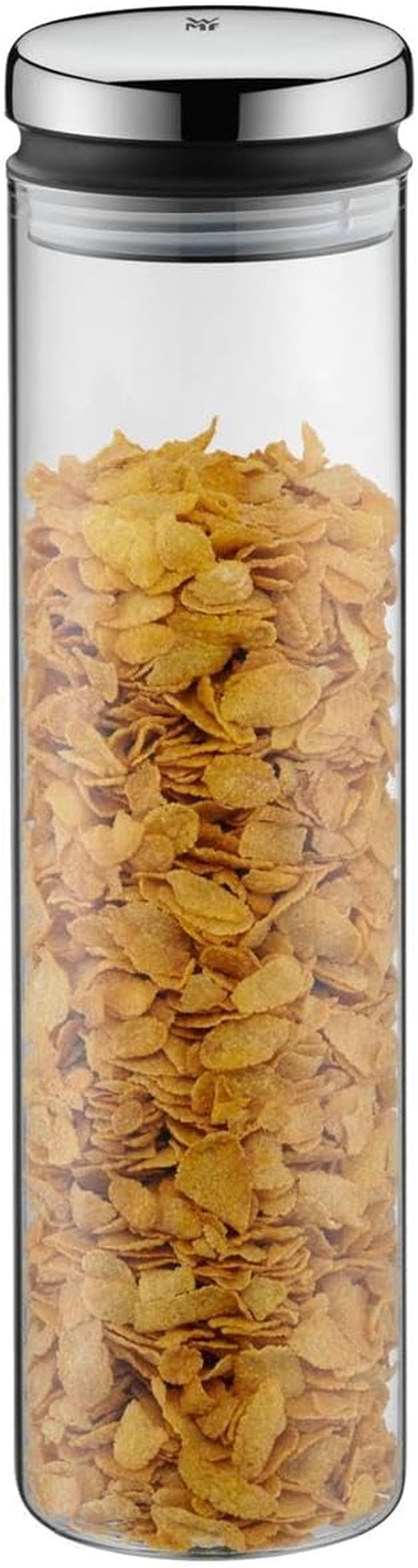 WMF Depot borcan de depozitare sticlă 1,5l, înălțime 28,5 cm, borcan de depozitare cu capac & Depot borcan de depozitare sticlă 2l, înălțime 36 cm, borcan de depozitare cu capac Cutii depozitare alimente Naty Shop