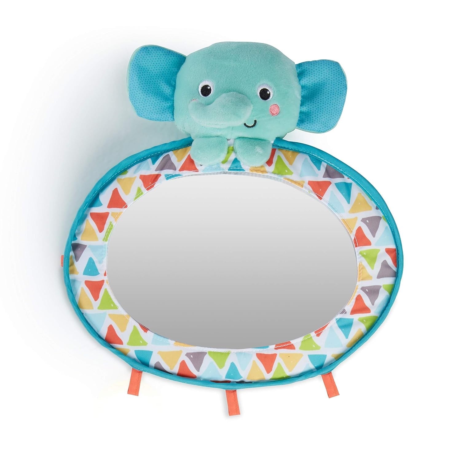Bright Starts, jucărie pentru cărucior, leneș - cu zornăitor, oglindă și bucle taggie Jucarii Bebe Naty Shop A