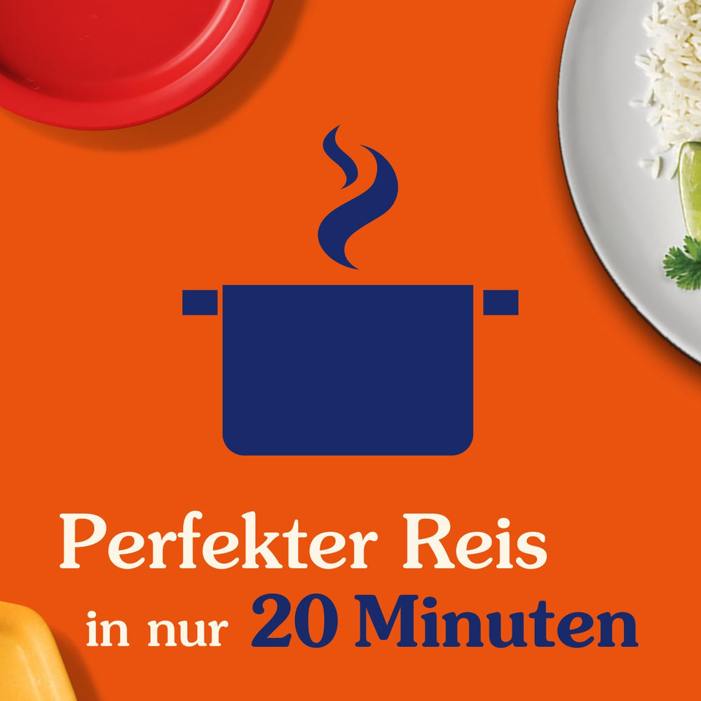 BEN'S ORIGINAL™ Langkornreis, im Beutel gekocht, 9 x 500 g, 20 Minuten