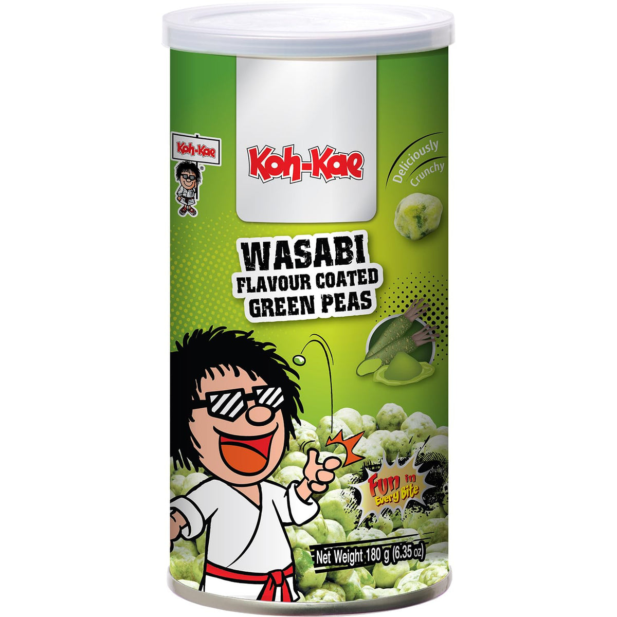 KOH-KAE – Grüne Erbsen mit Wasabi – (1 x 180 g)