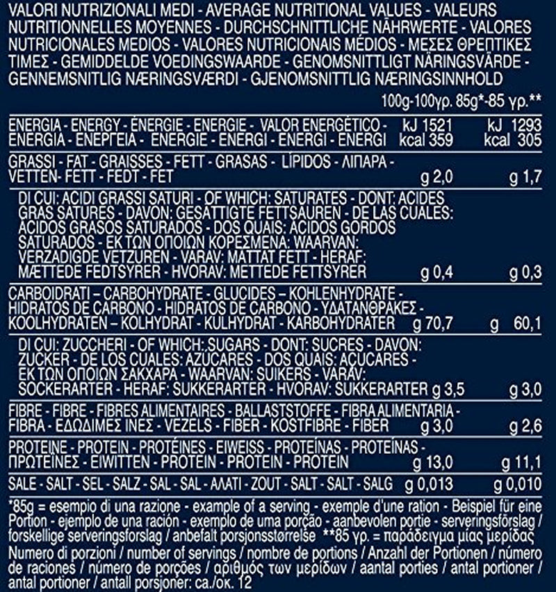 Pasta Barilla Selezione Oro Chef Trofie Liguri, 1kg