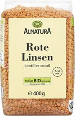 Rote Bio-Linsen, 400 g