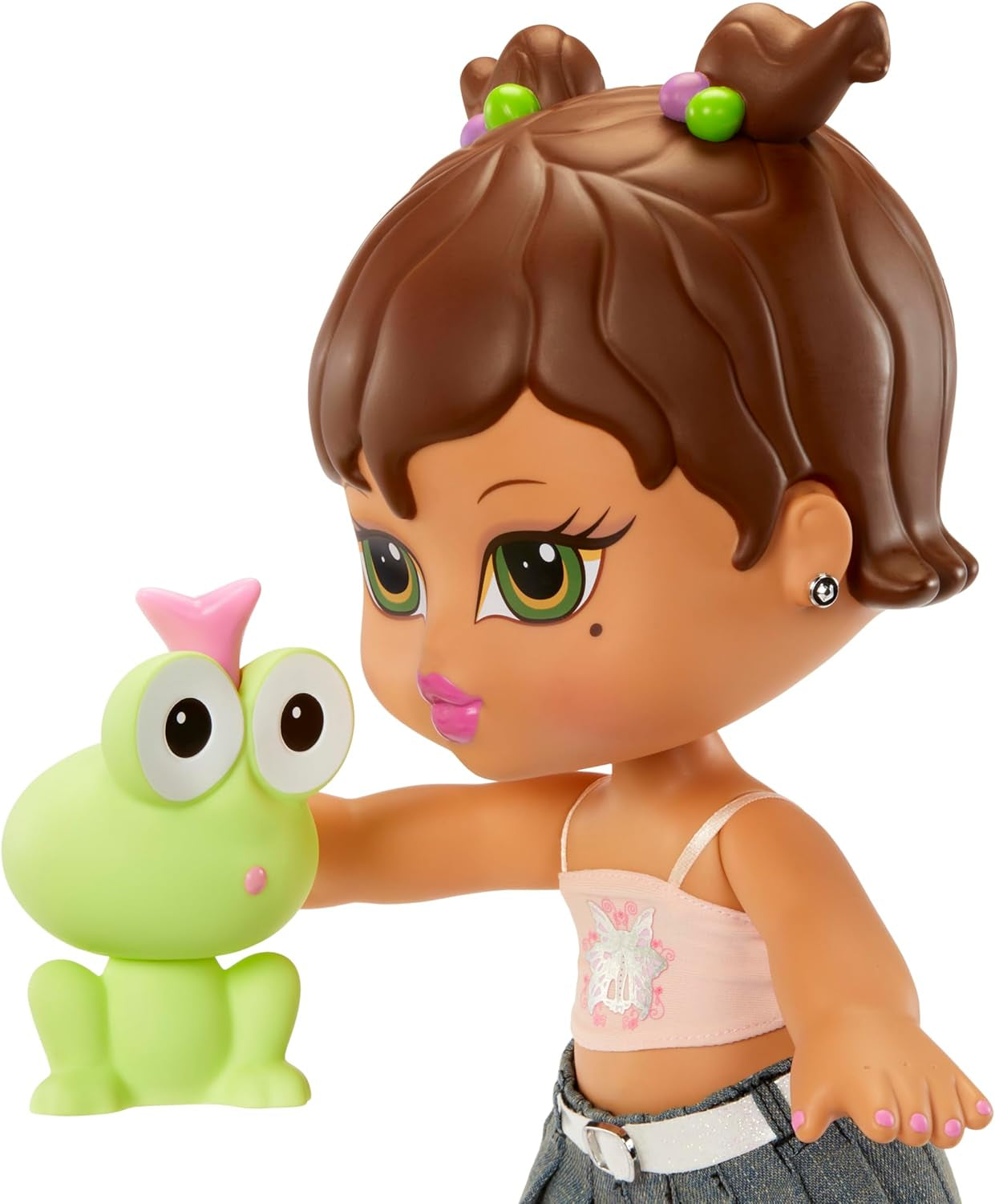 Bratz Big Babyz Yasmin – 34 cm große Sammlerpuppe, Inklusive Haustier, Accessoires und Echter Mode