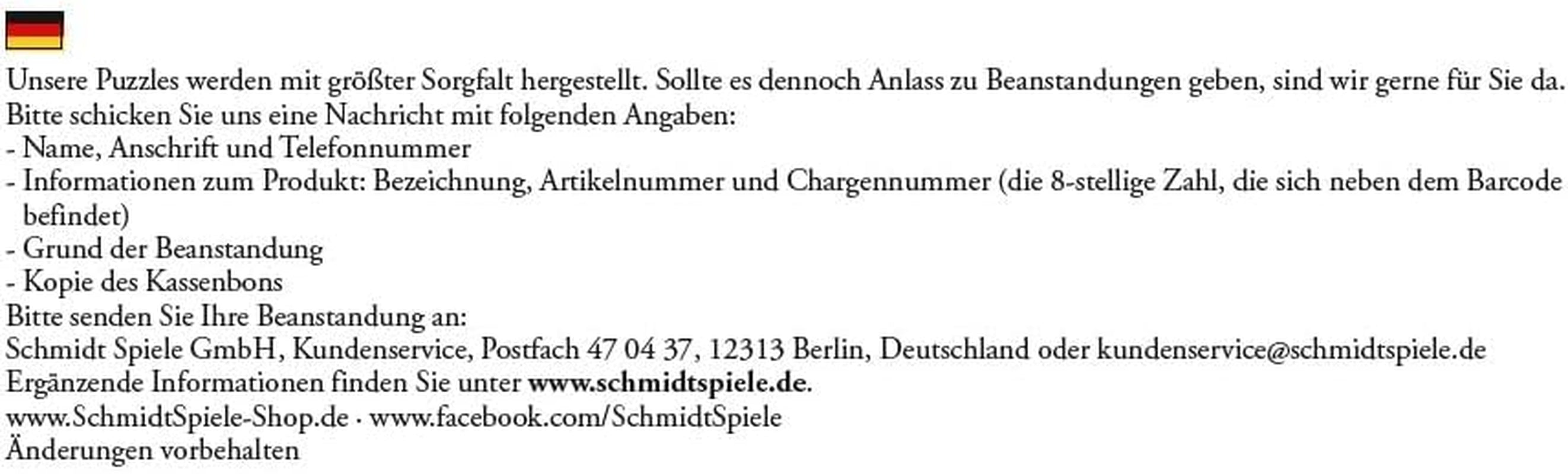 Schmidt Spiele Casă de țară romantică, puzzle jigsaw 500 piese Puzzle Naty Shop