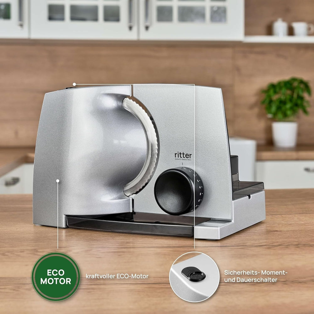 Ritter Compact 1, Universalschneider (Brot und Wurst) Reiben und Schneidemaschinen Naty Shop
