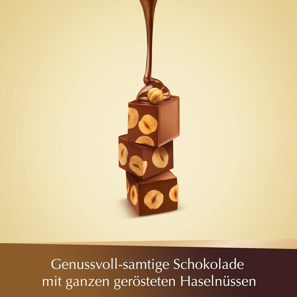 Lindt NUXOR Gianduja Cremige Milchschokolade mit gerösteten ganzen Haselnüssen, 103 Gramm Naty Shop Schokoladenbonbons
