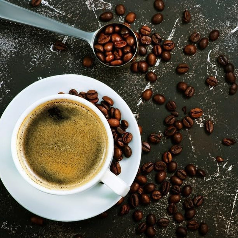 Entkoffeinierte Kaffeebohnen – 100% Arabica, Natürlich Geröstet, Wasserentkoffeiniert, 2 x 1kg Ganze Bohnen (2kg)