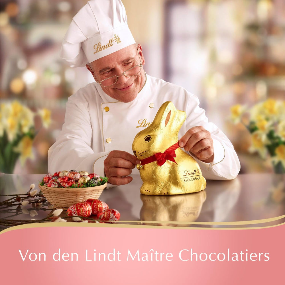 Lindt Ciocolată | Mini Ouă Ediție Nature | 170g | Amestec fin de mini ouă cu nuga, ciocolată cu lapte și trufe cu vanilie | Ciocolată de Paște | Ciocolată de Paște perfectă pentru a fi împărțită și savurată